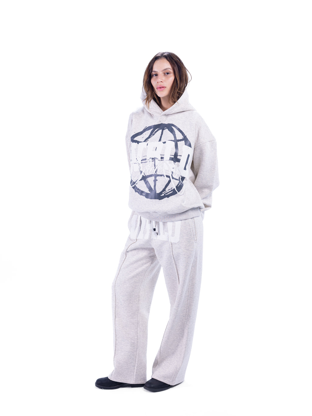 WRLDWIDE GREY TRACKSUIT