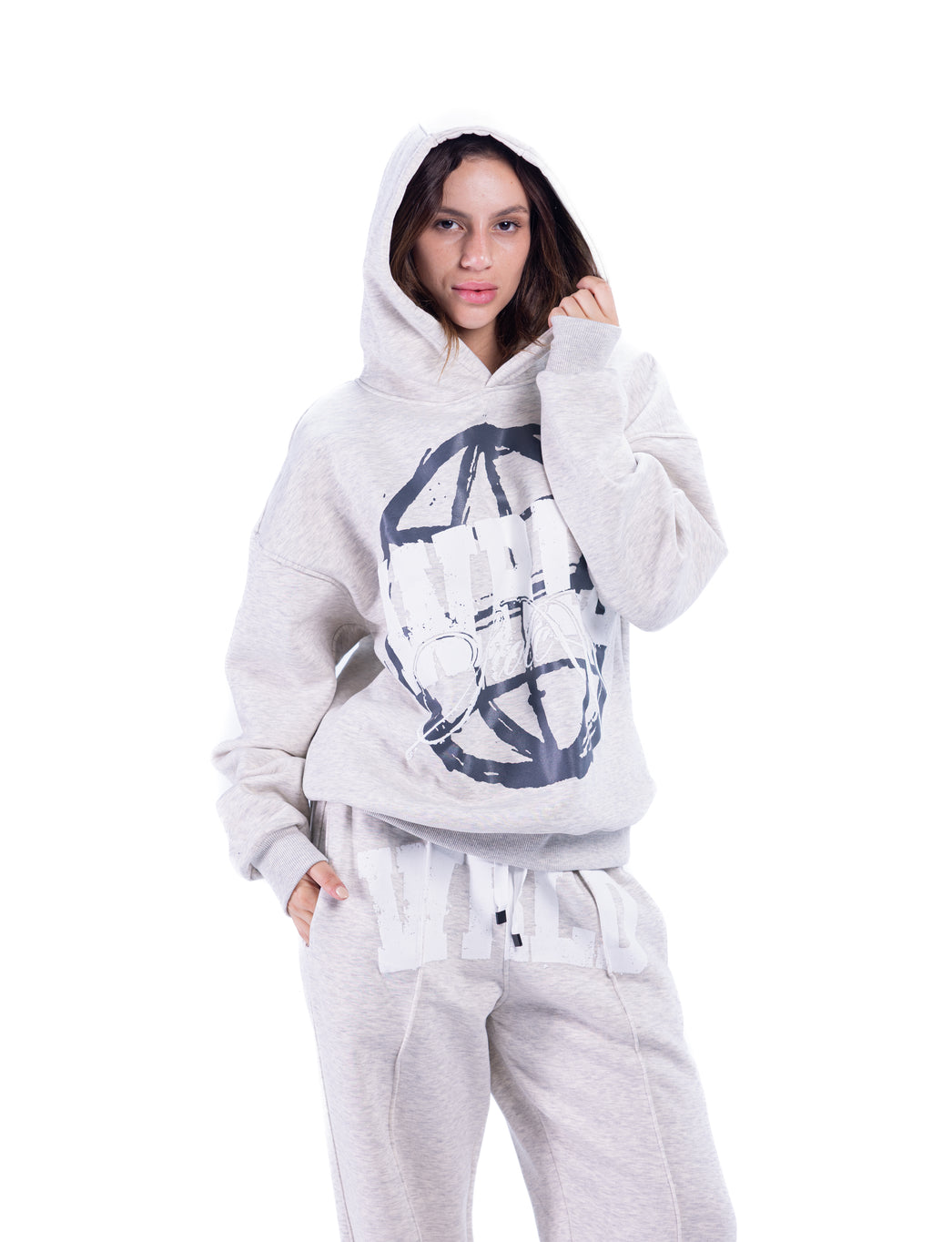 WRLDWIDE GREY TRACKSUIT