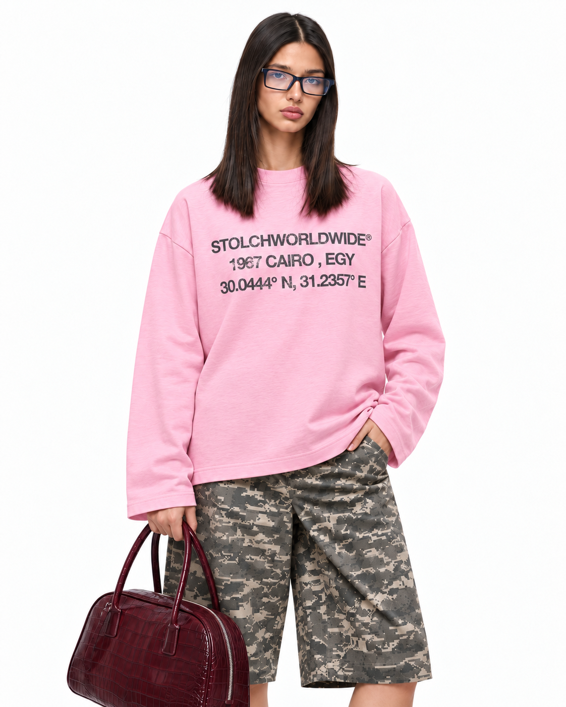 STOLCH 1967 Cairo Long Sleeve — Pink, variation