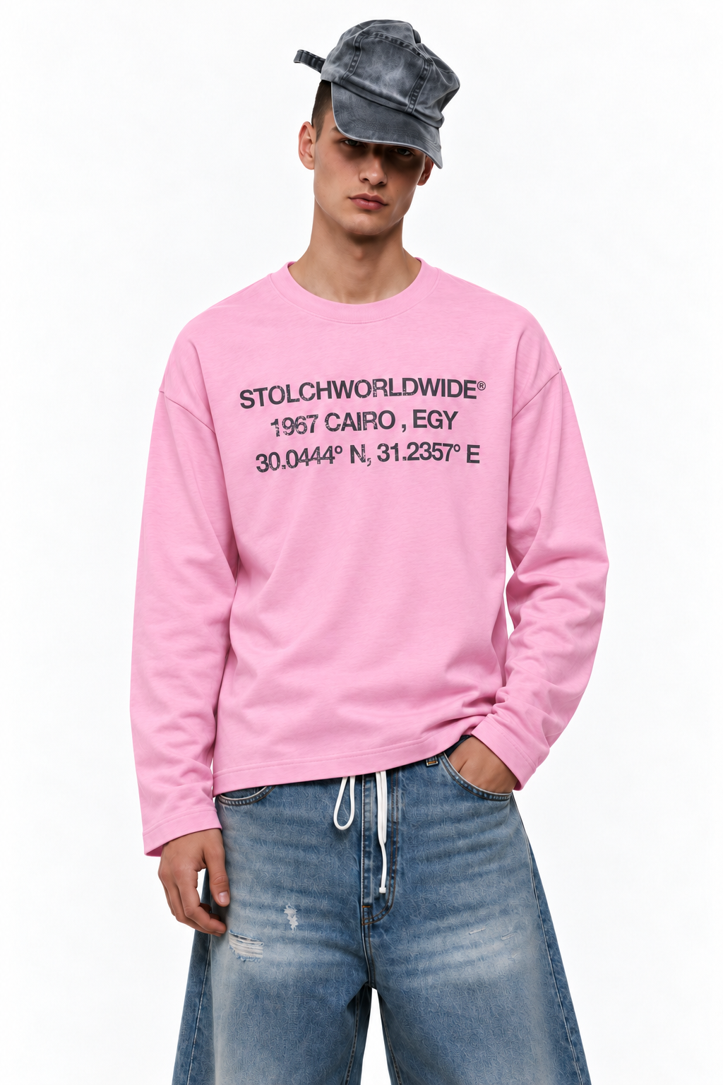 STOLCH 1967 Cairo Long Sleeve — Pink, variation