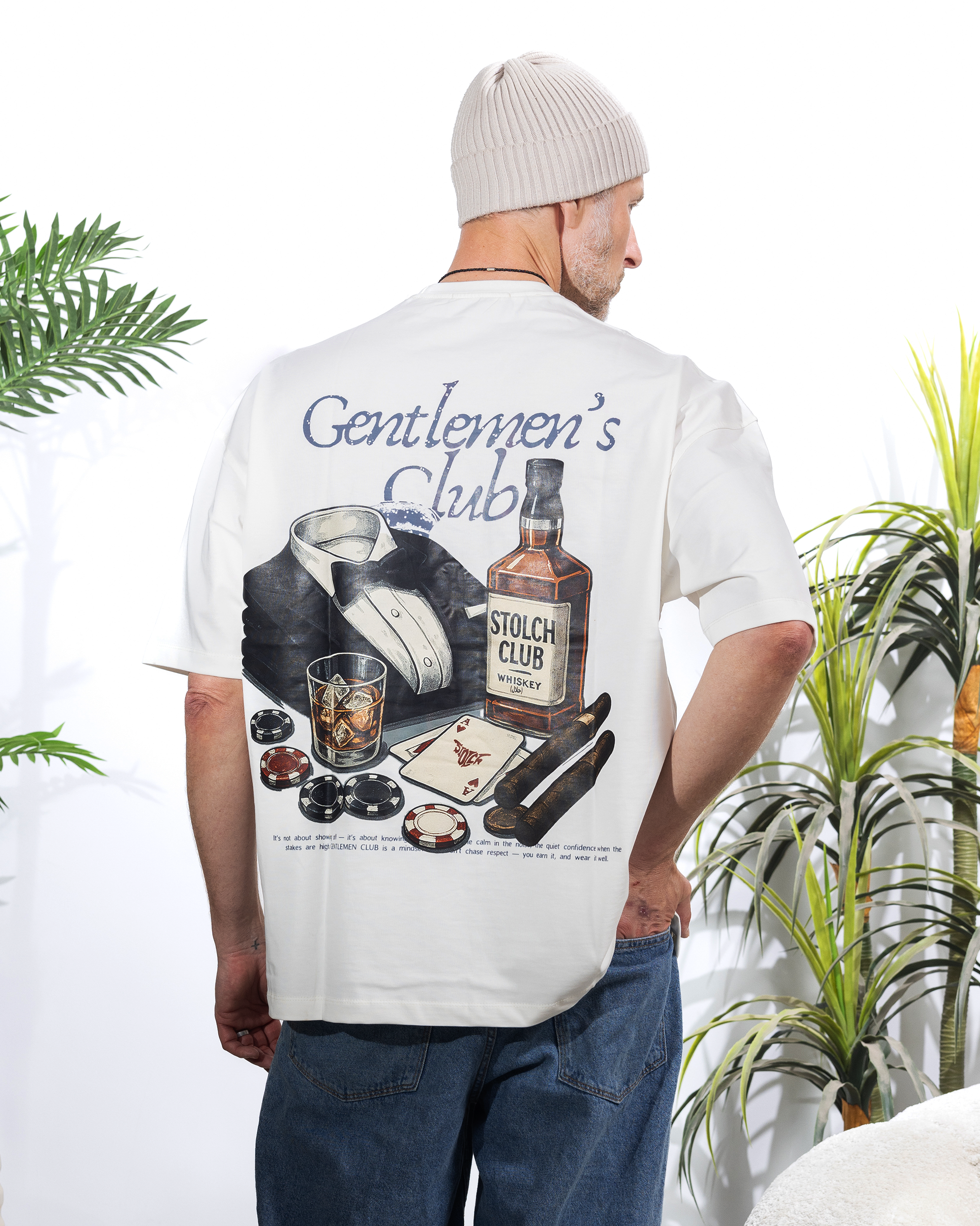 Gentleman White Tee