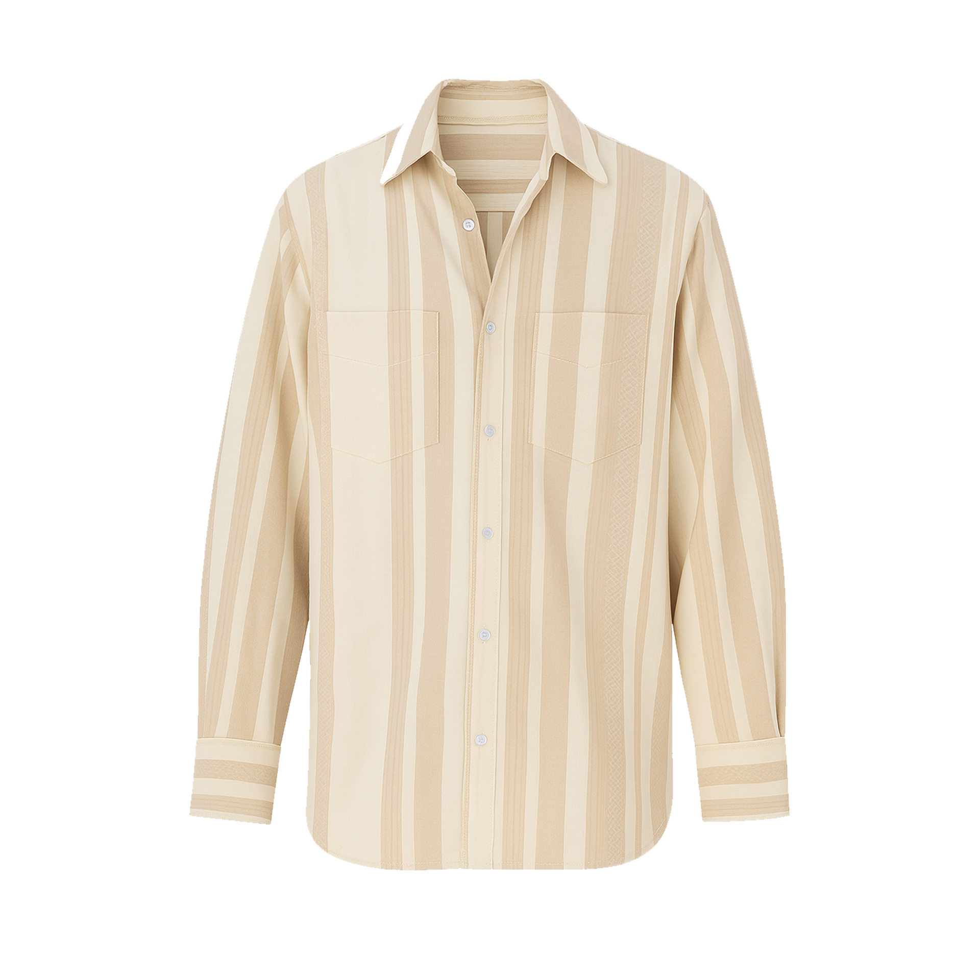 LINES CHEMISE IN BEIGE
