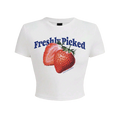 Freshly Picked White Baby Tee