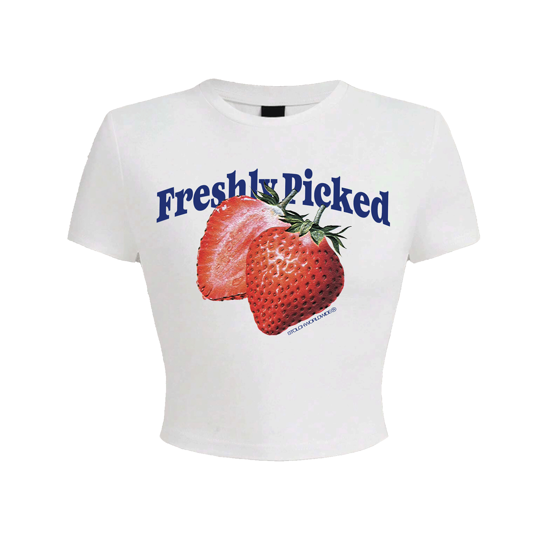 Freshly Picked White Baby Tee