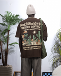 Cactus Brown Tee