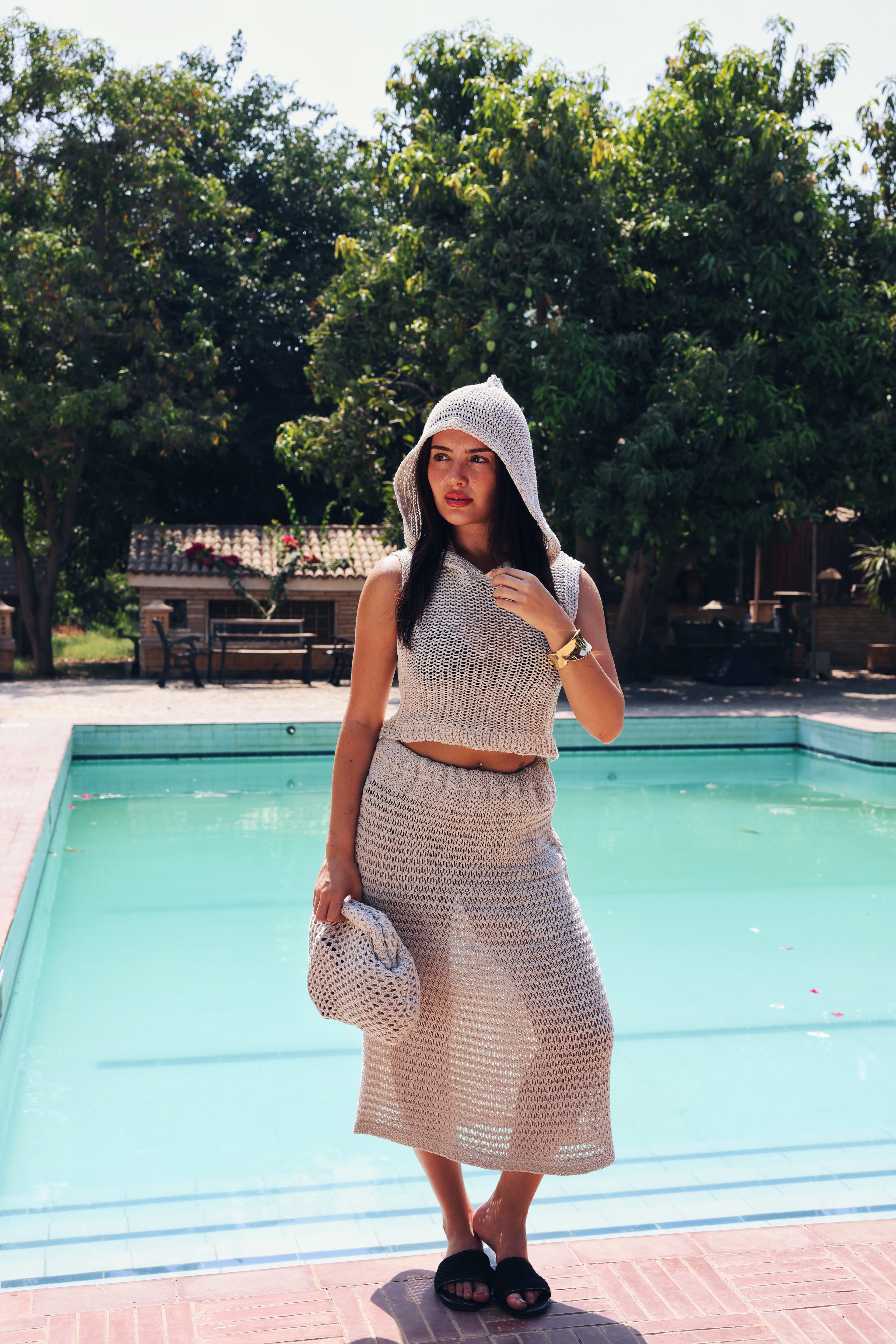HOOD OFF WHITE TOP