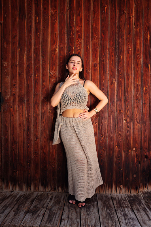 FULL BEACH SET BEIGE
