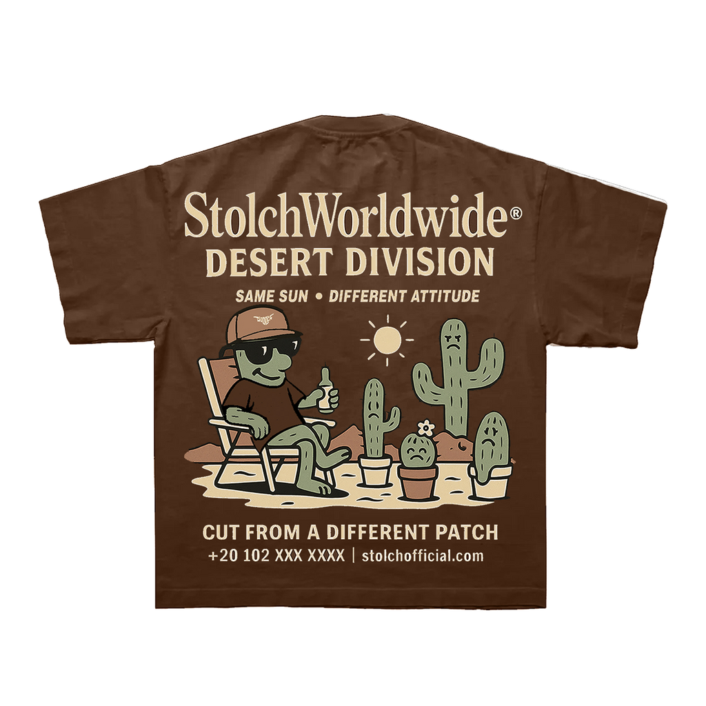 Cactus Brown Tee
