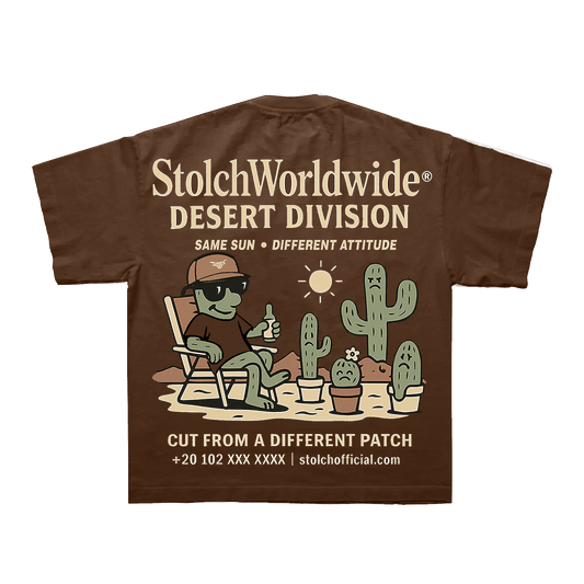 Cactus Brown Tee