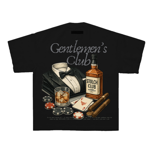 Gentleman Black Tee