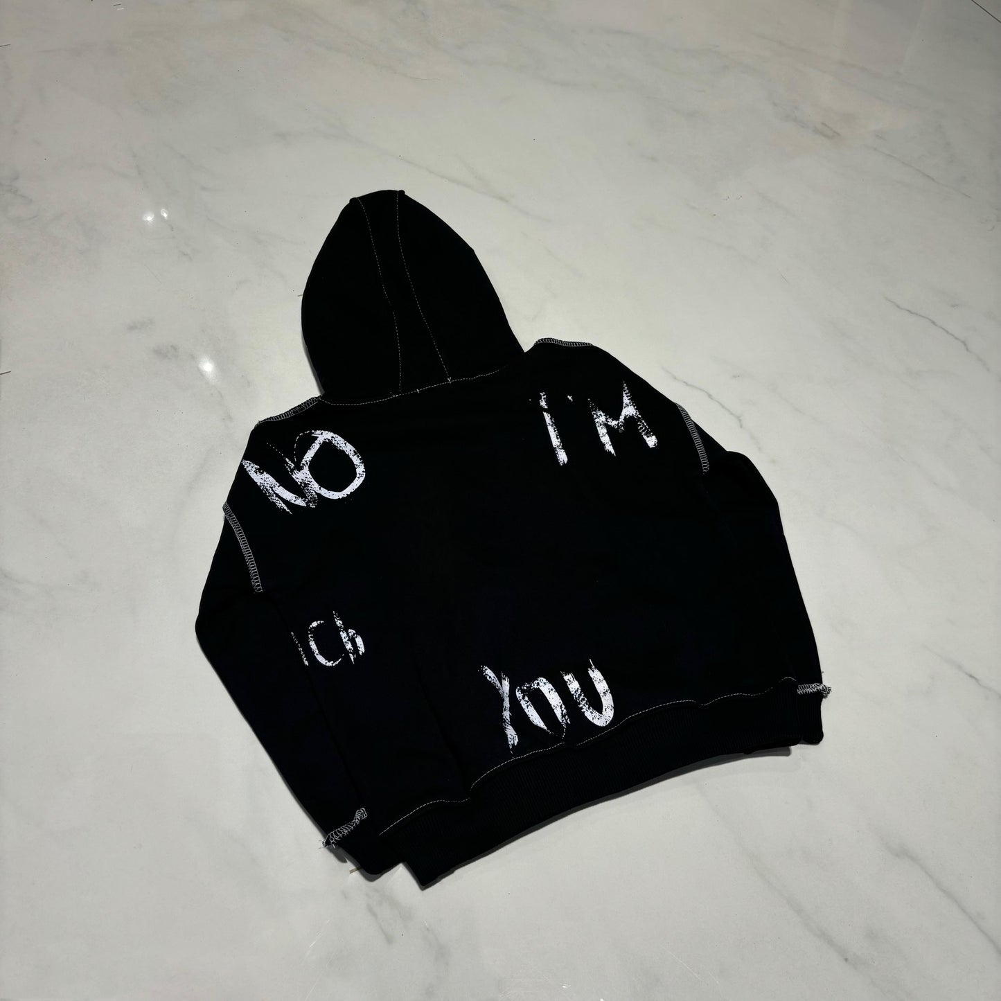 Black hate hoodie Kids