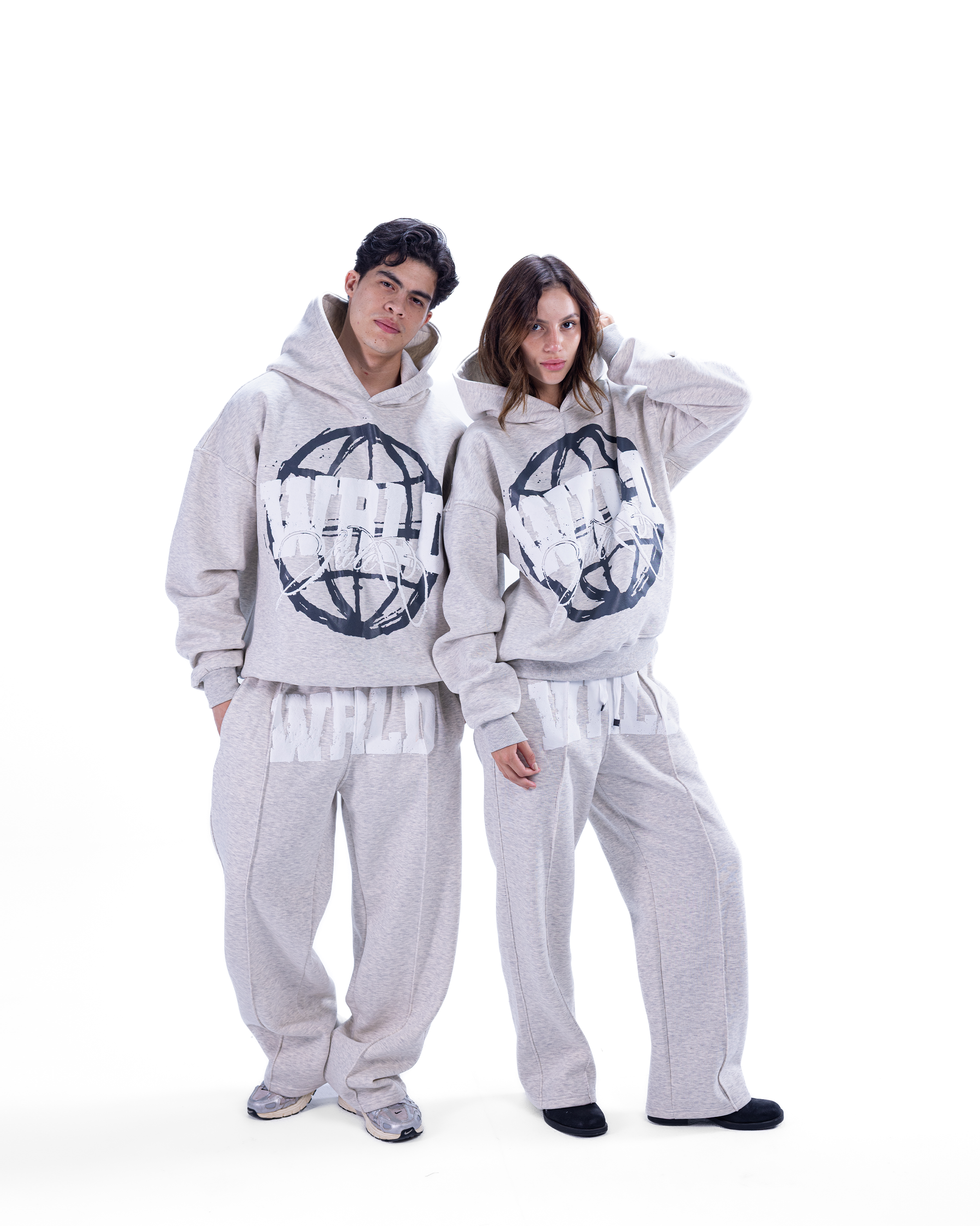 WRLDWIDE GREY TRACKSUIT