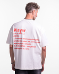 Player White Tee