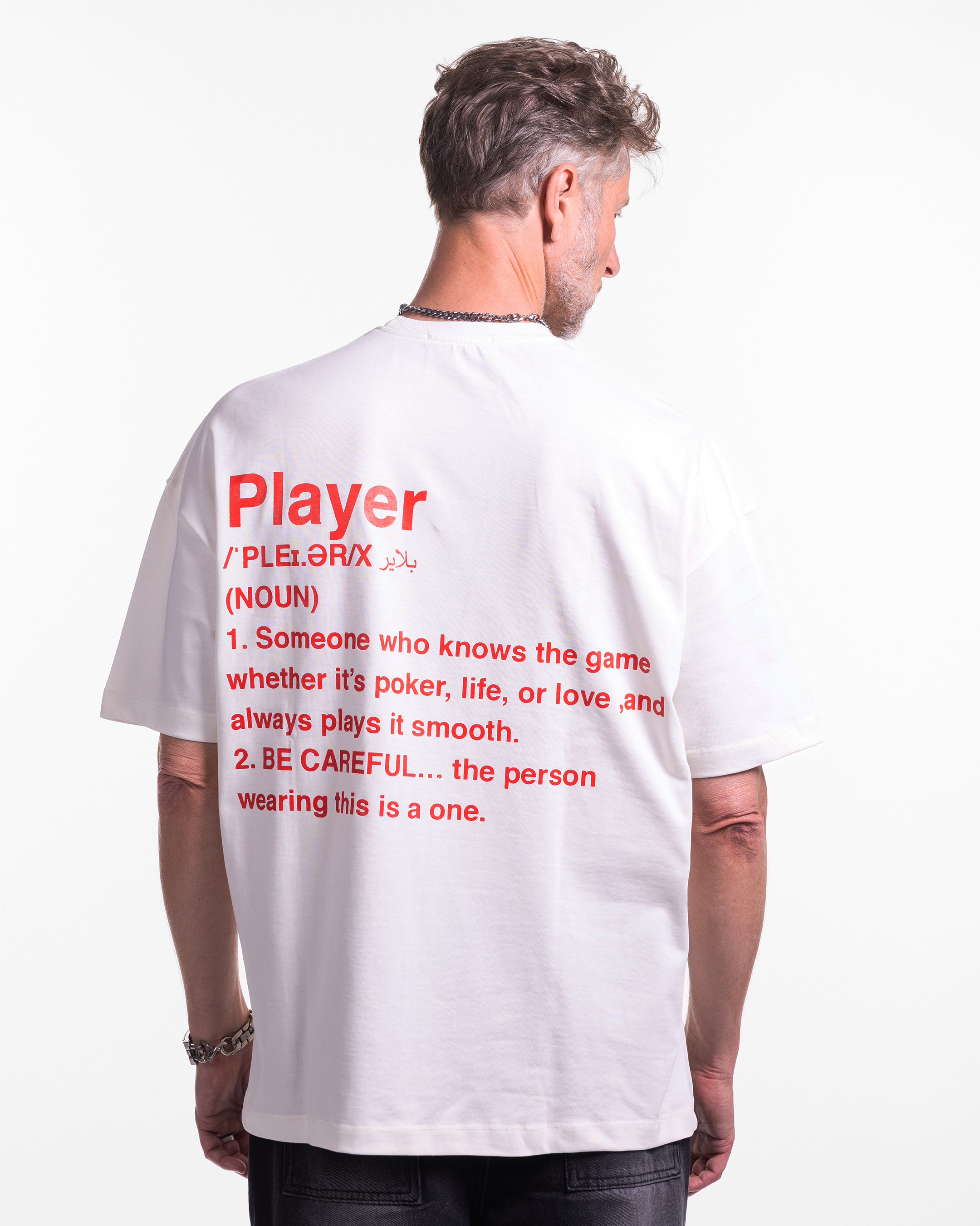 Player White Tee