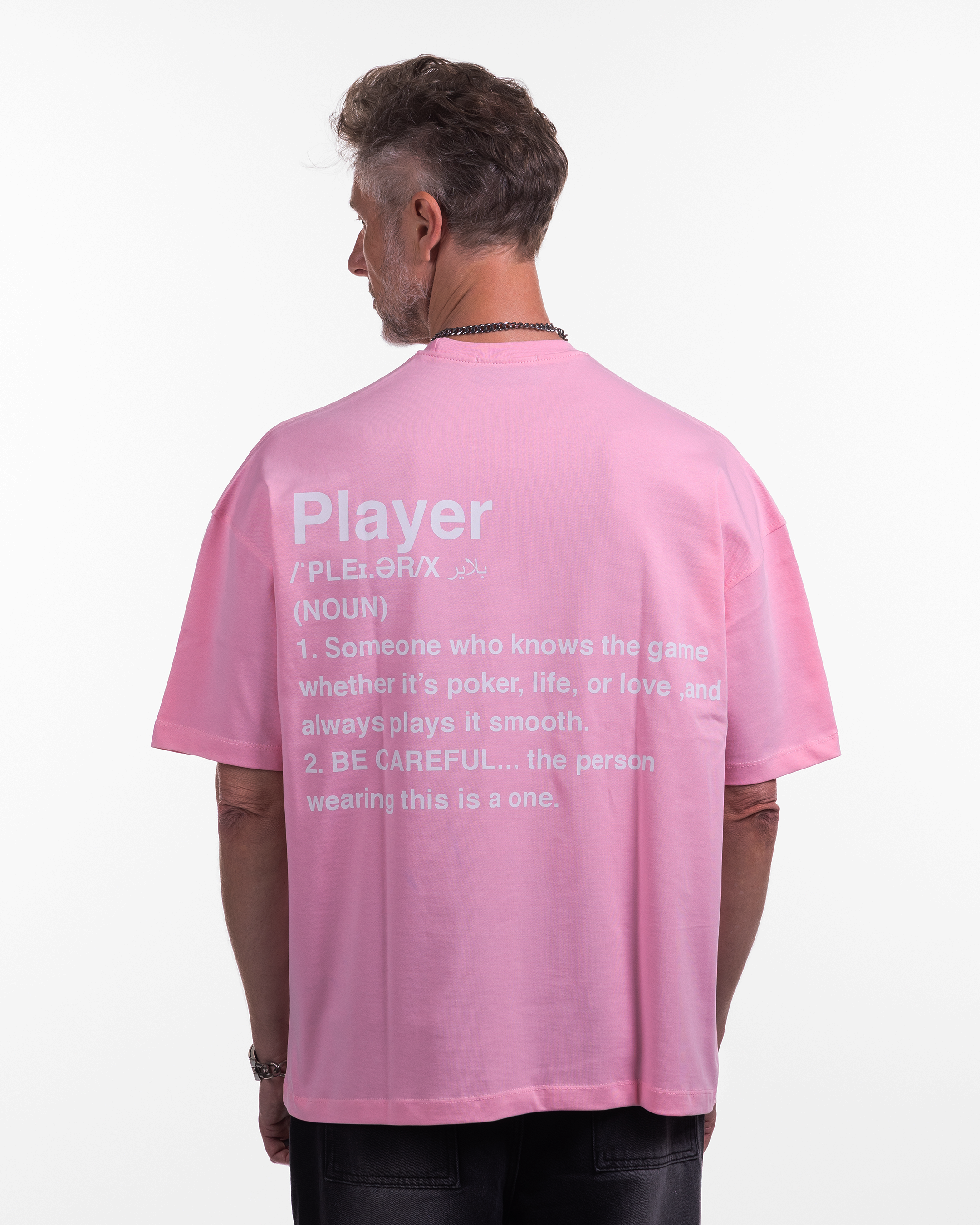Player Pink Tee