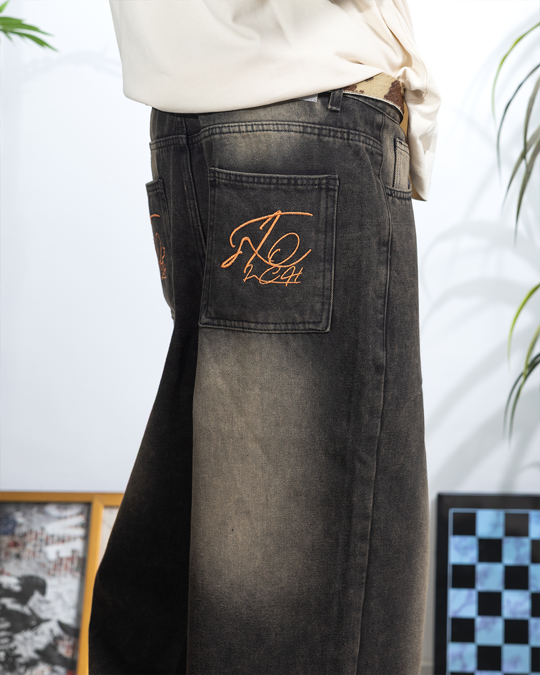 Signature Denim Orange