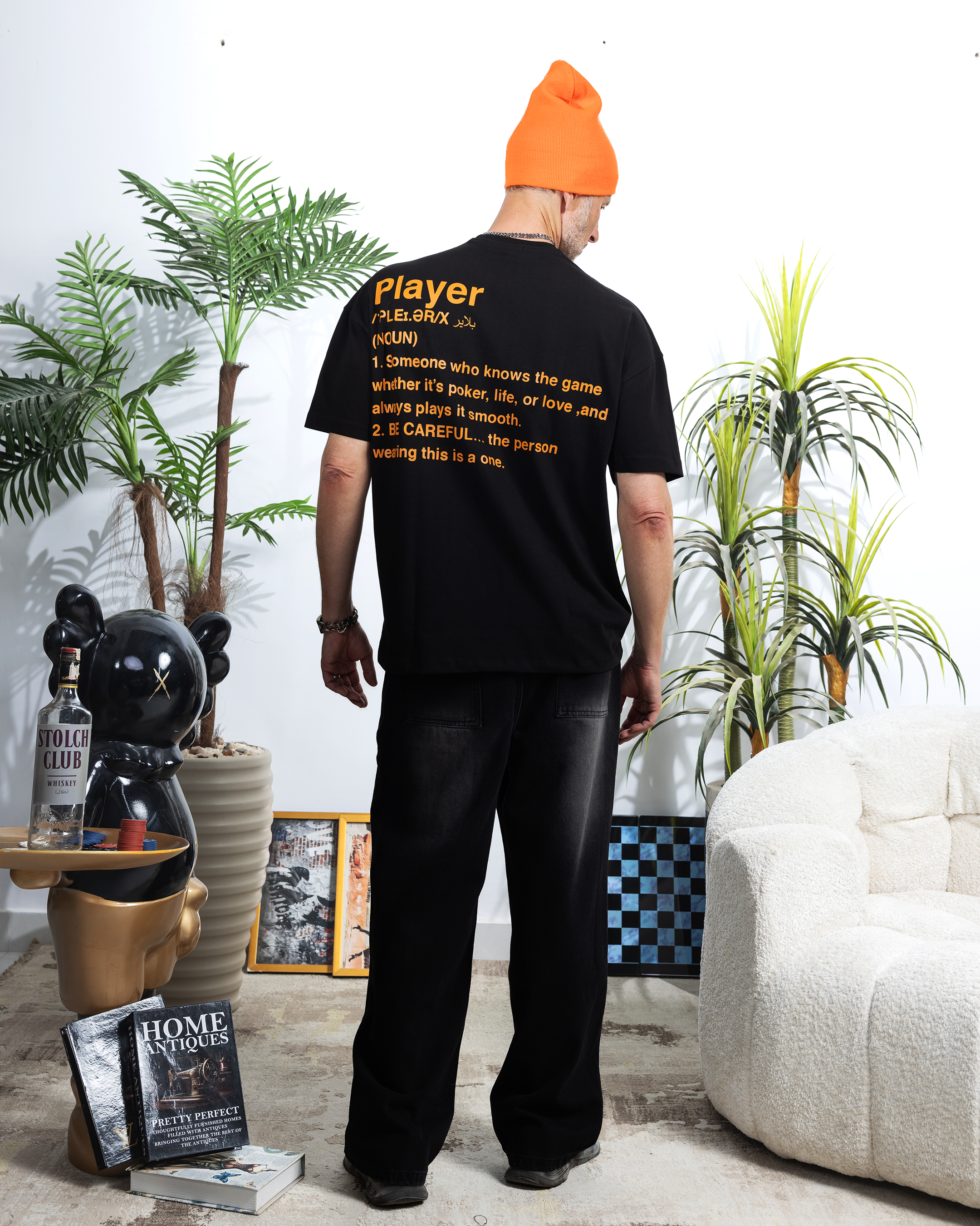 Player Black Tee