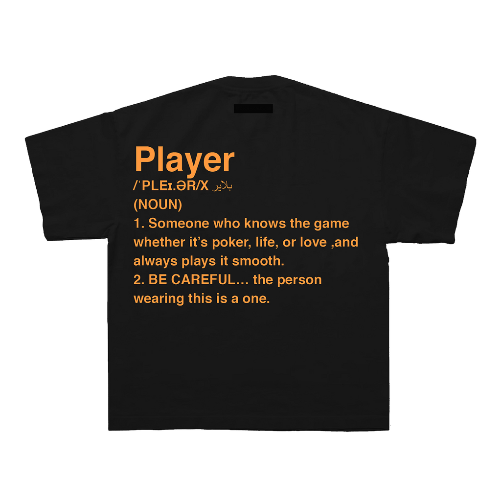 Player Black Tee