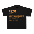 Player Black Tee