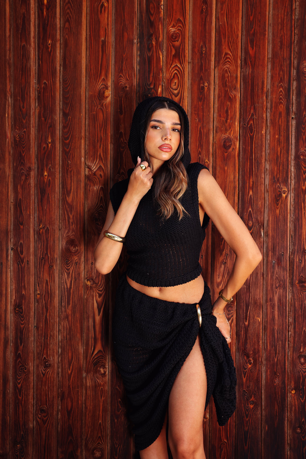 HOOD BLACK TOP
