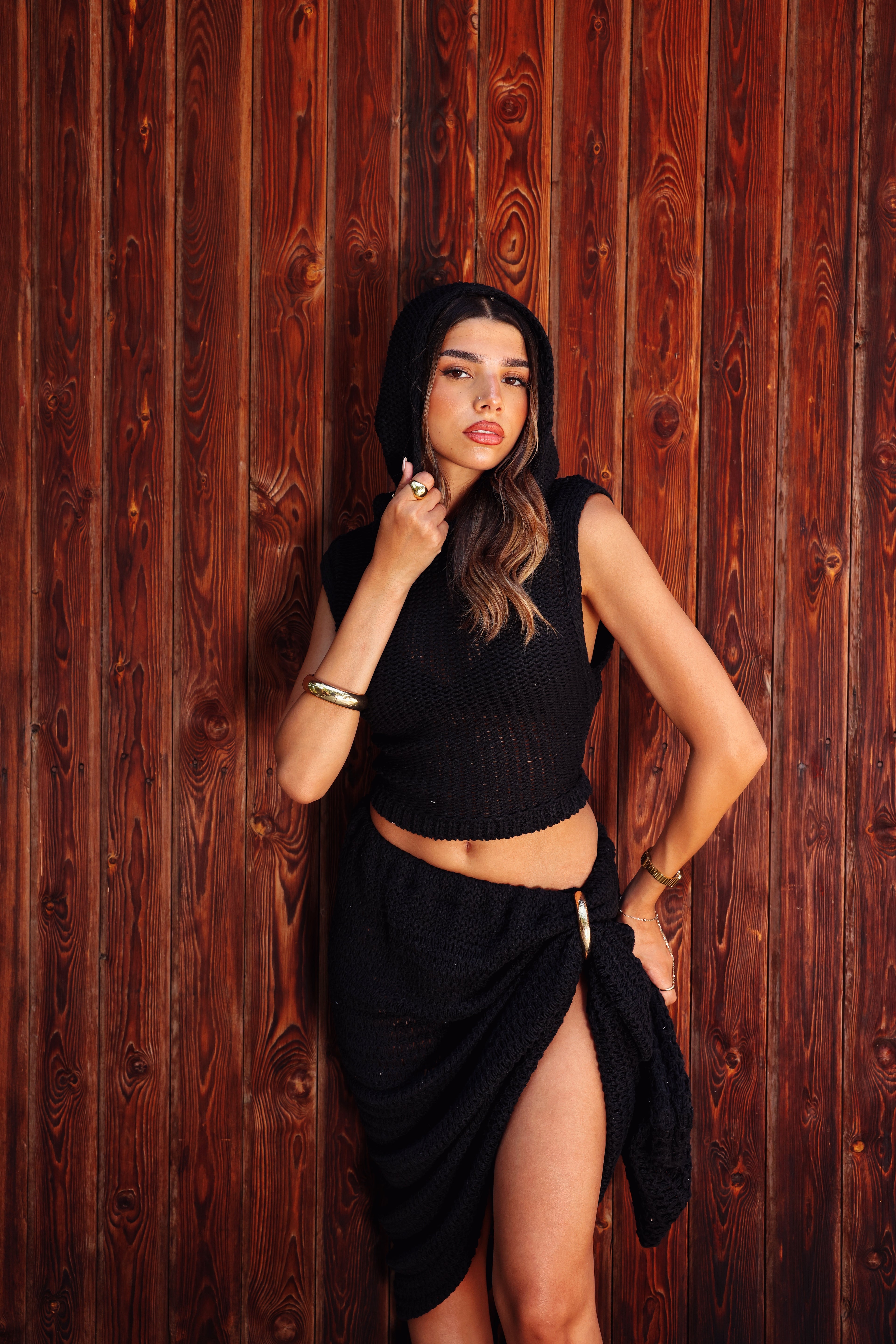 HOOD BLACK TOP