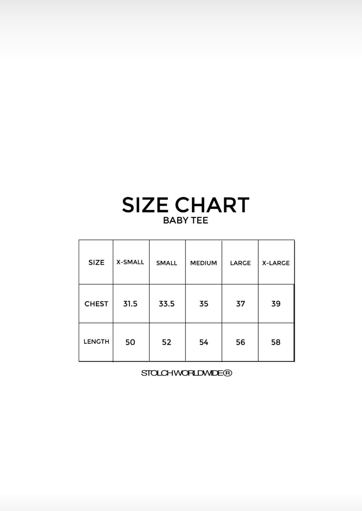 Black Stay Away baby tee