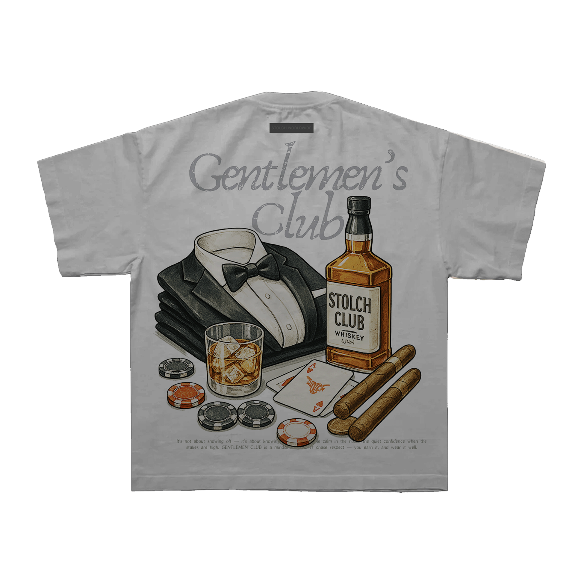 Gentleman Silver Tee