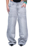 Silver Spots Jeans
