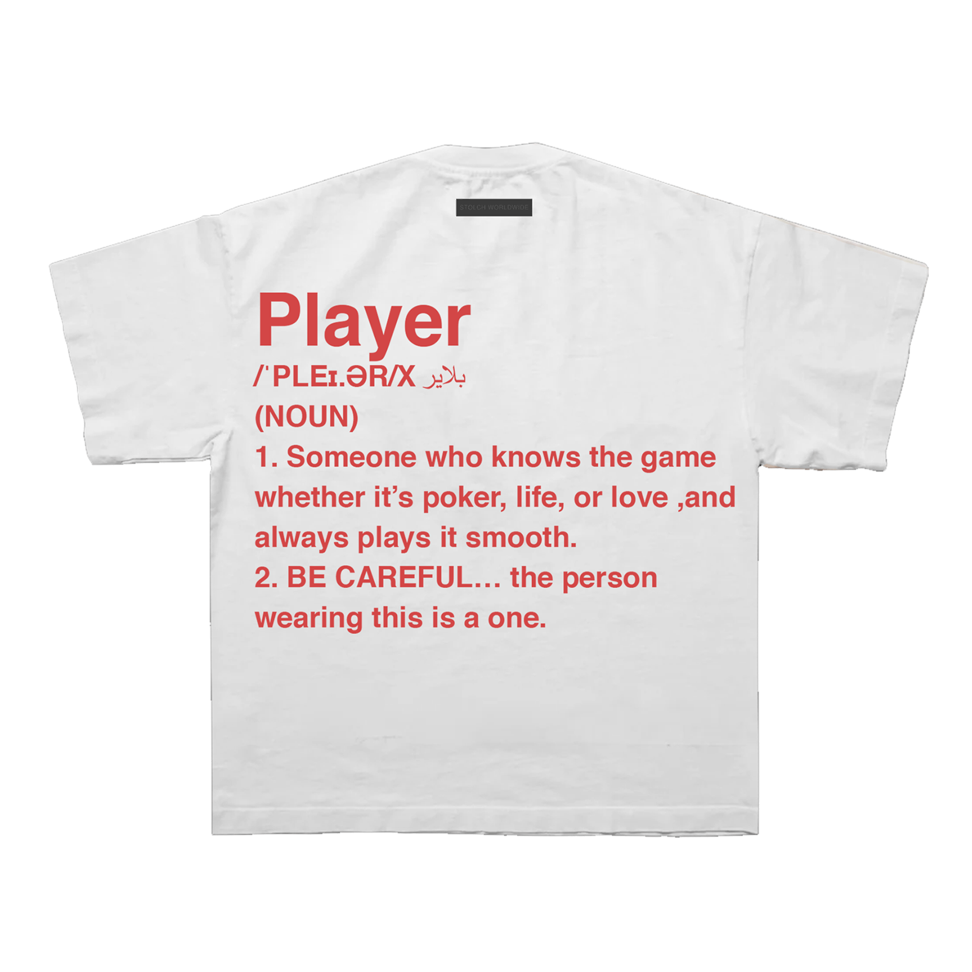 Player White Tee