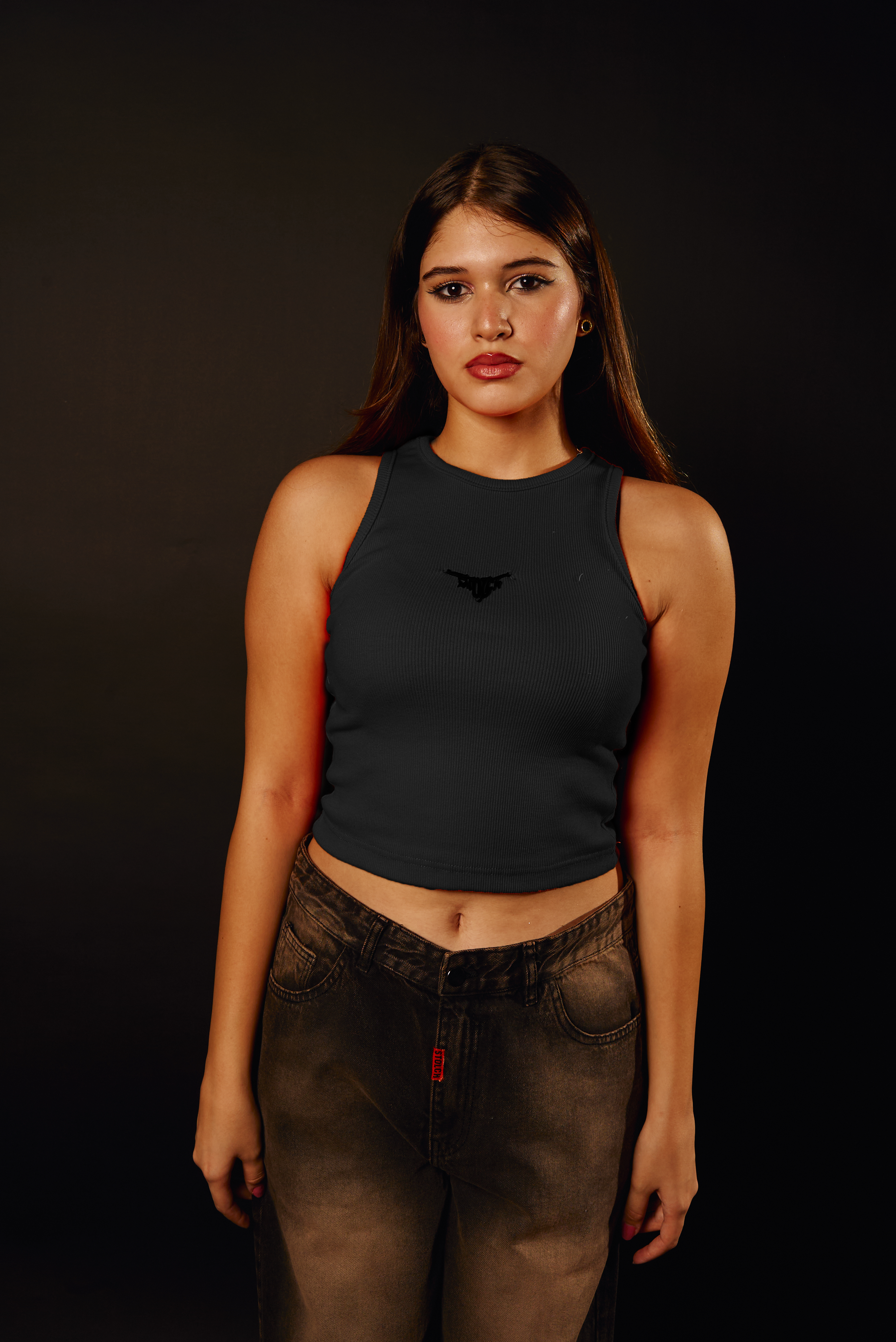 Black tanktop