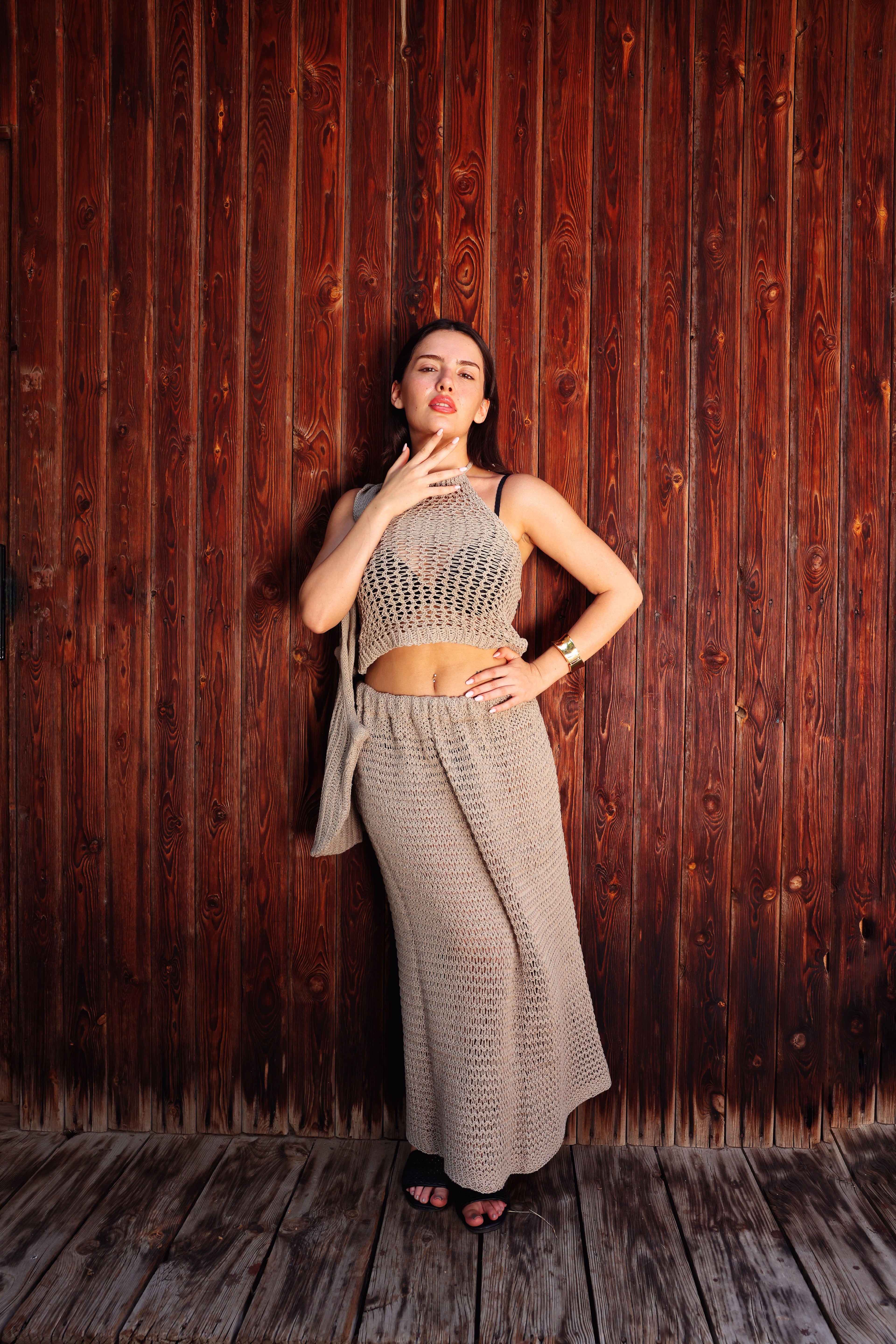 BEACH BAG BEIGE