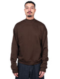 Brown Metal Crewneck