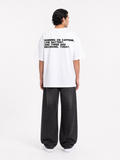 Caffeine Tee in White
