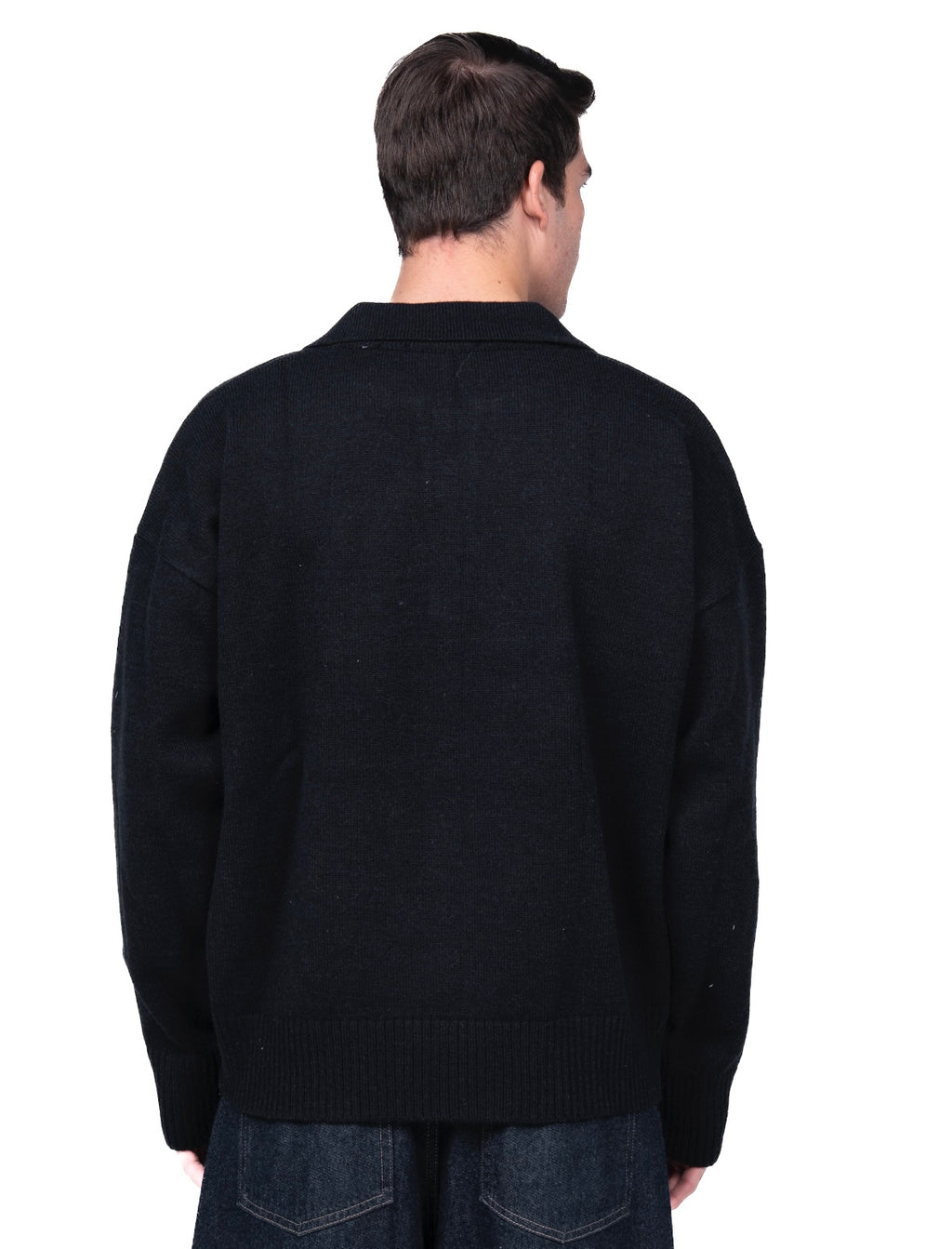 Black Polo Sweater
