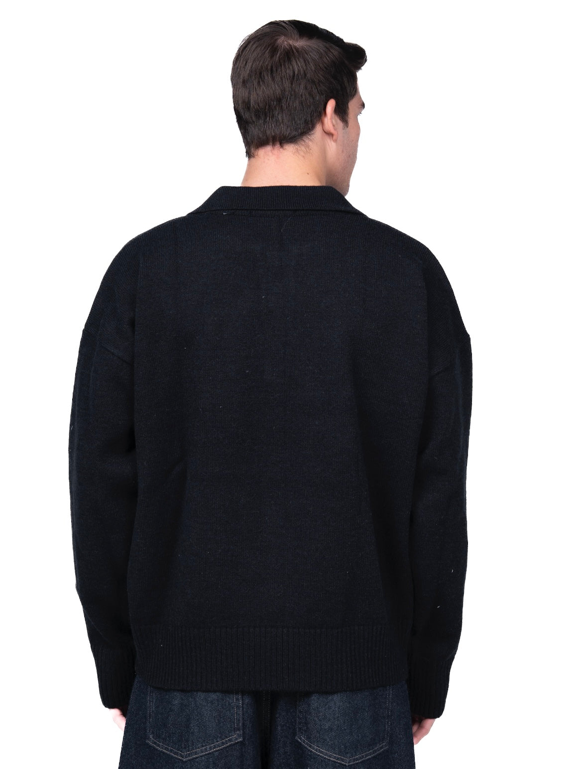 Black Polo Sweater