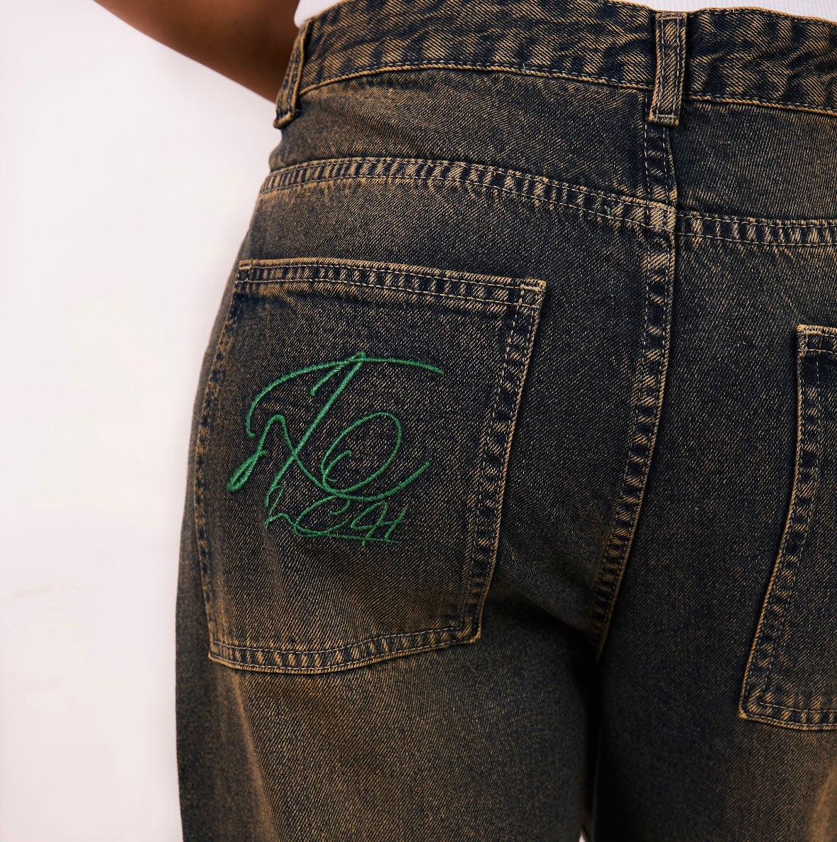 Signature Denim Green