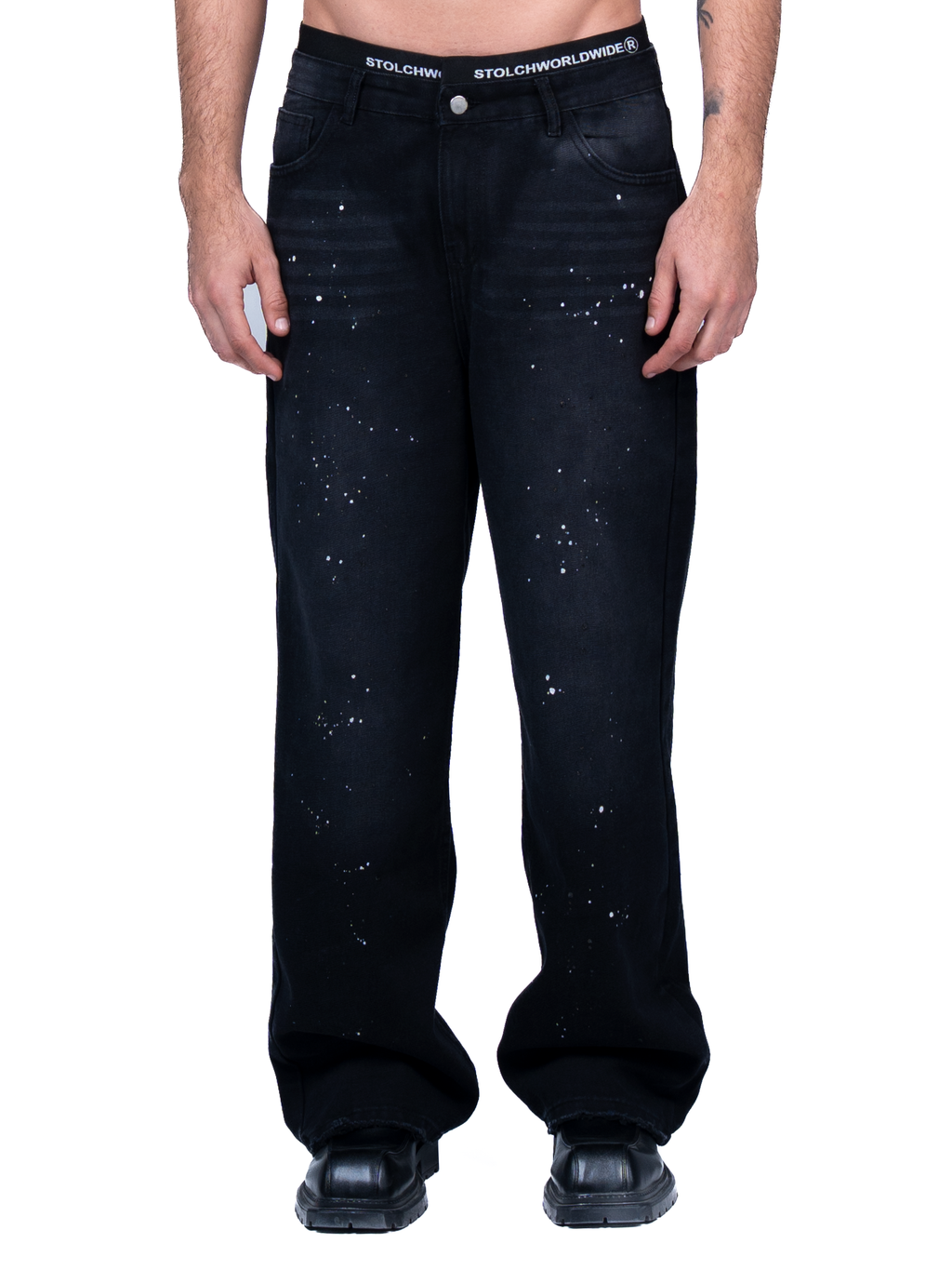 Black Spots Jeans