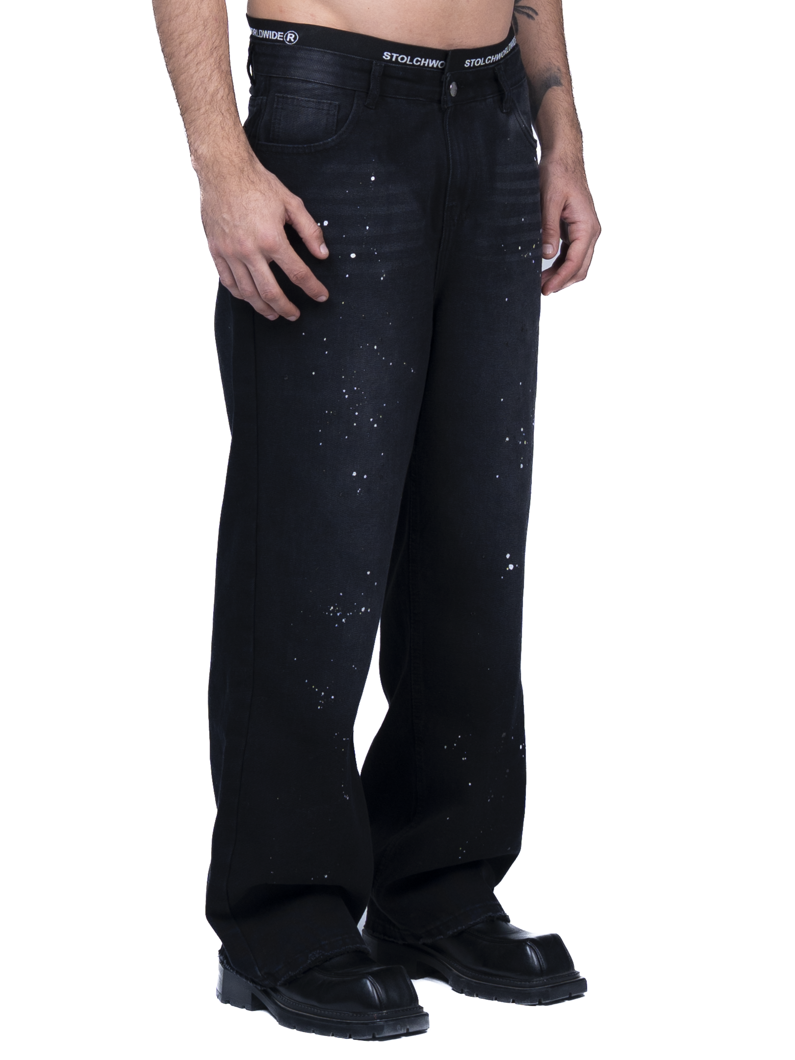 Black Spots Jeans