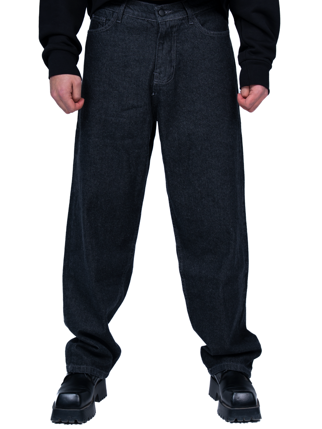 BLACK RAW DENIM