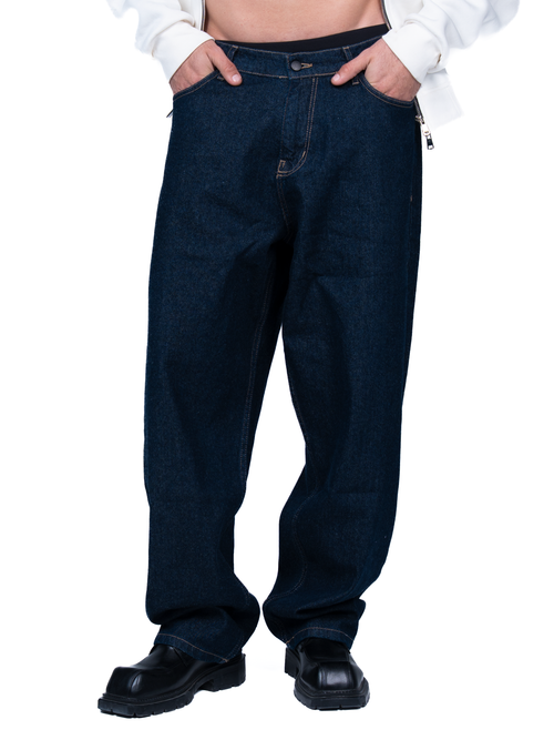 BLUE RAW DENIM