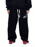 Black Stars Sweatpants