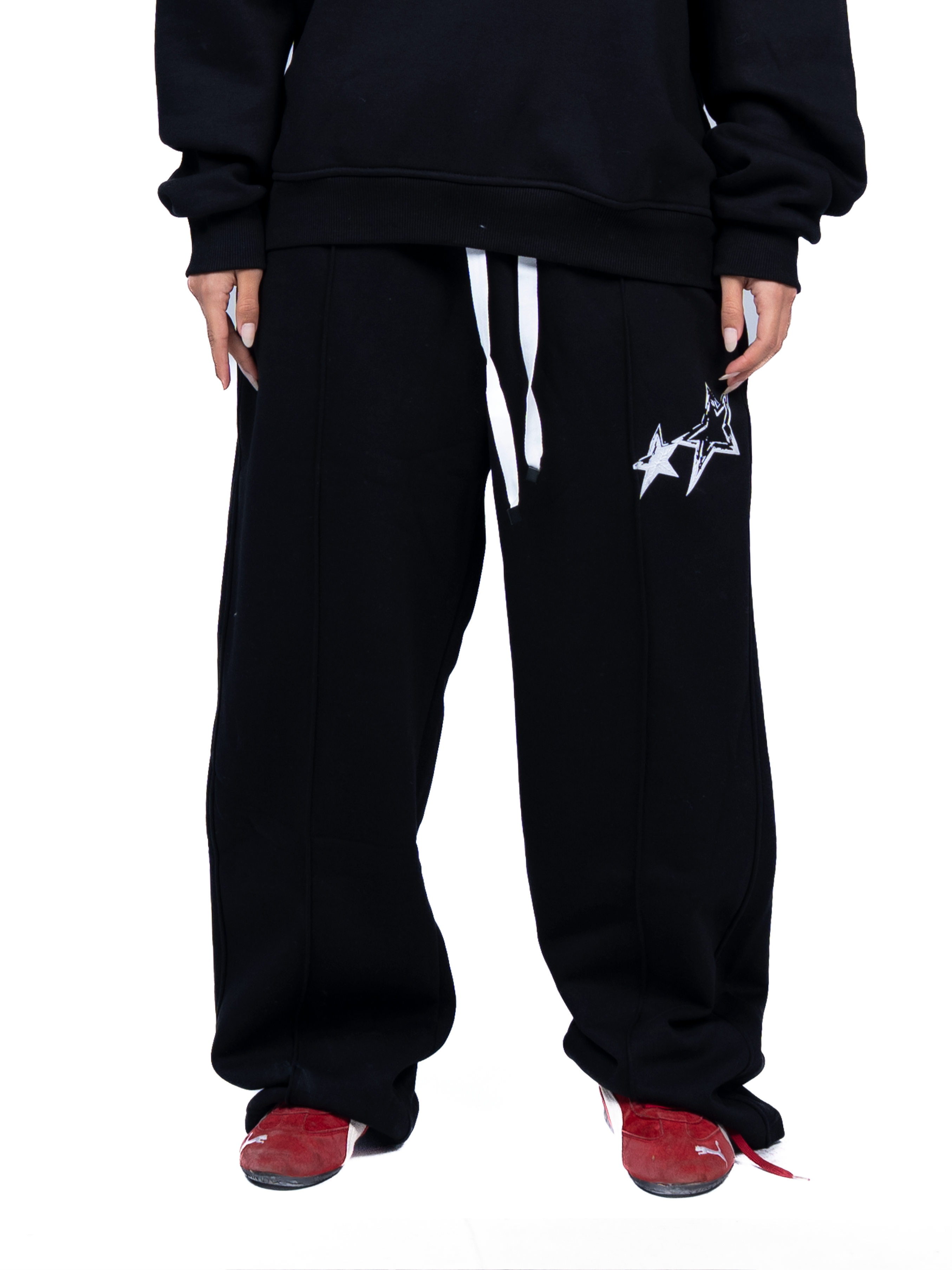 Black Stars Sweatpants