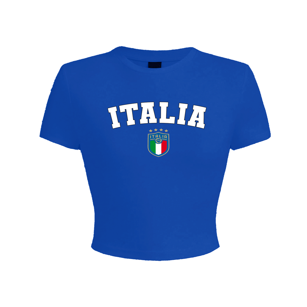 Italia Blue Baby Tee