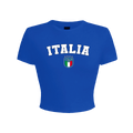 Italia Blue Baby Tee