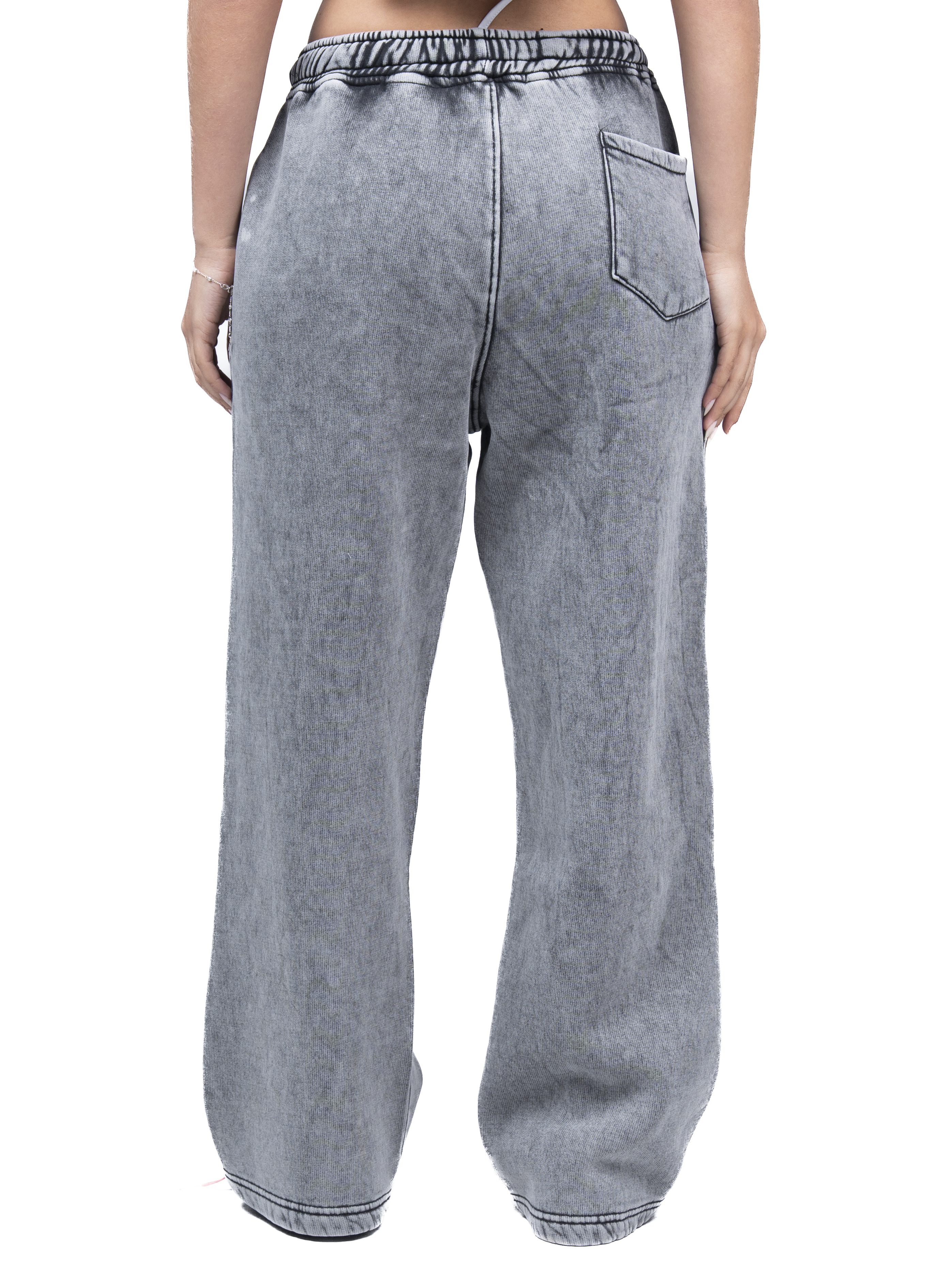 CORE SWEATPANTS IN WASHED GREY