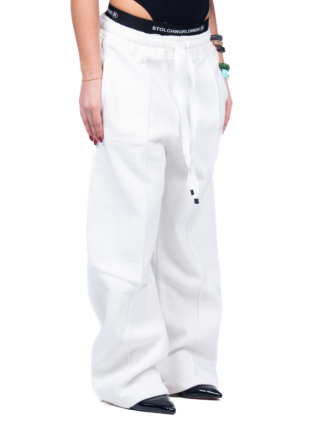 CORE SWEATPANTS IN OFF-WHITE