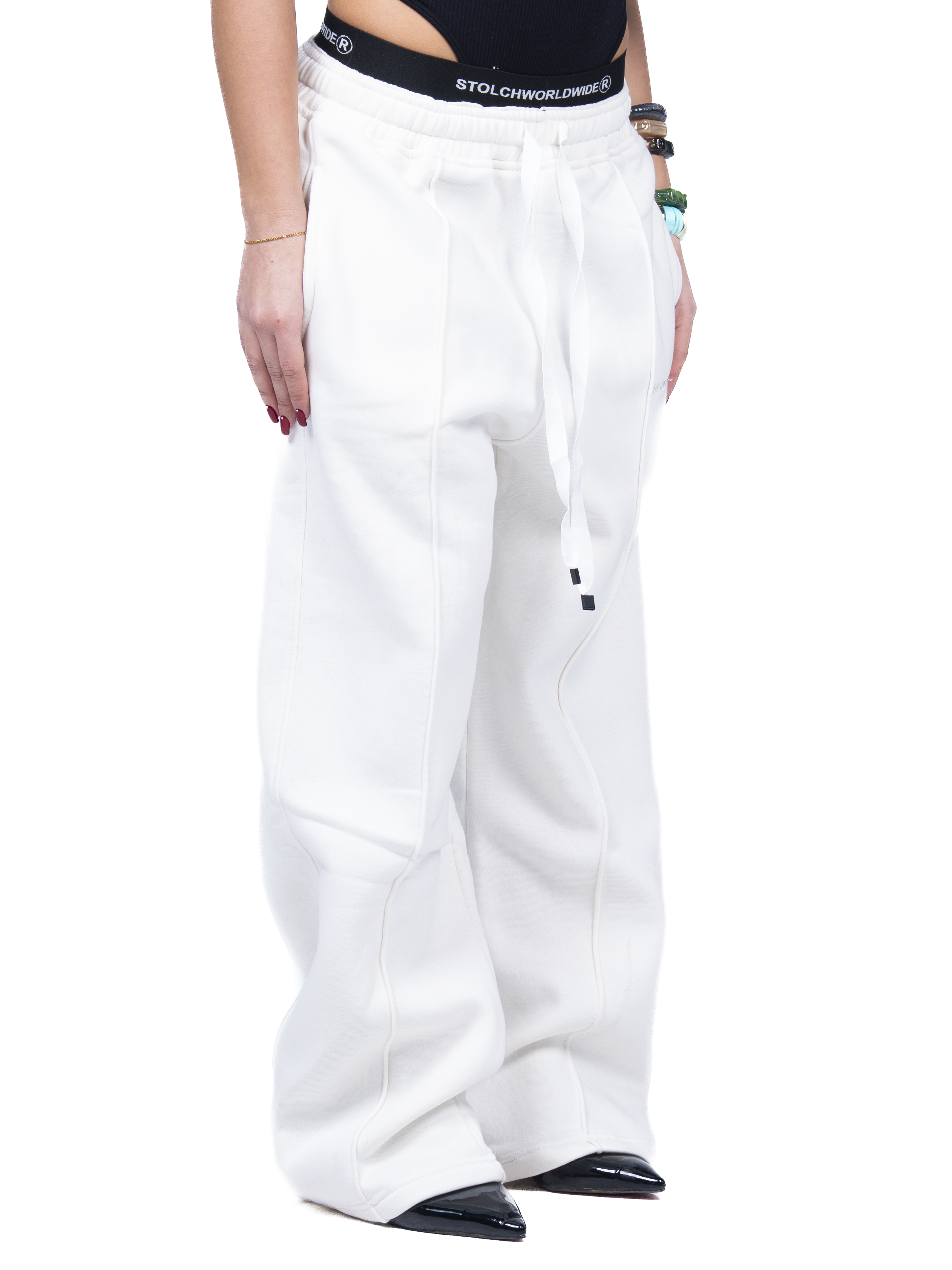 CORE SWEATPANTS IN OFF-WHITE