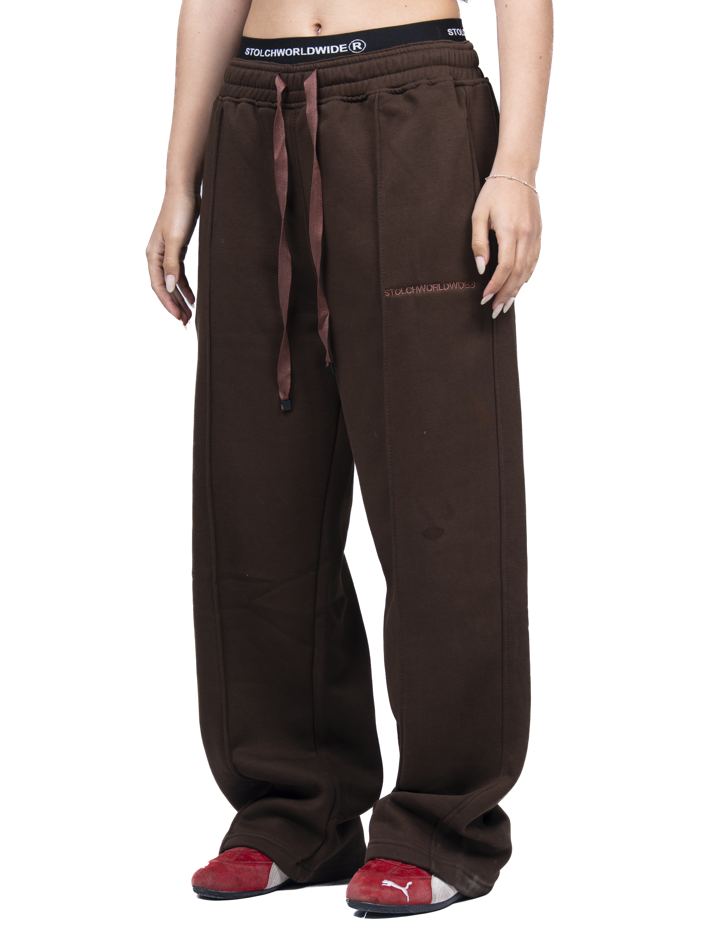CORE SWEATPANTS IN BROWN