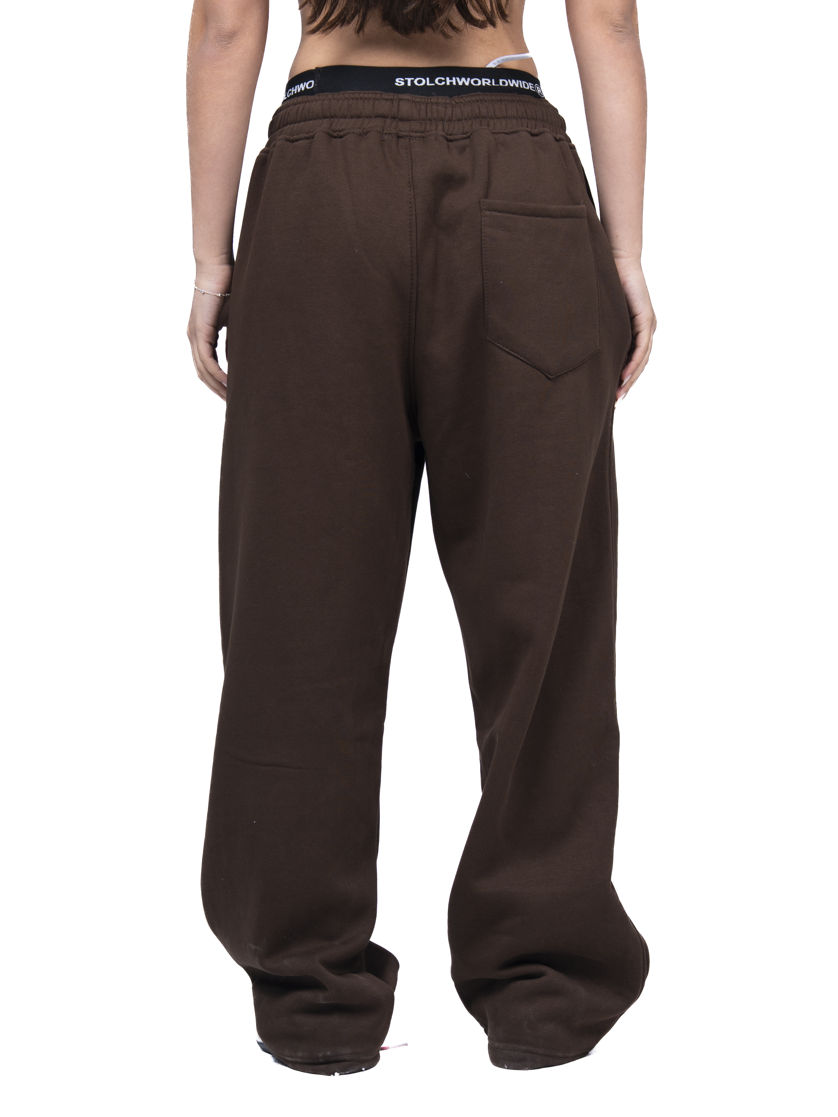 CORE SWEATPANTS IN BROWN