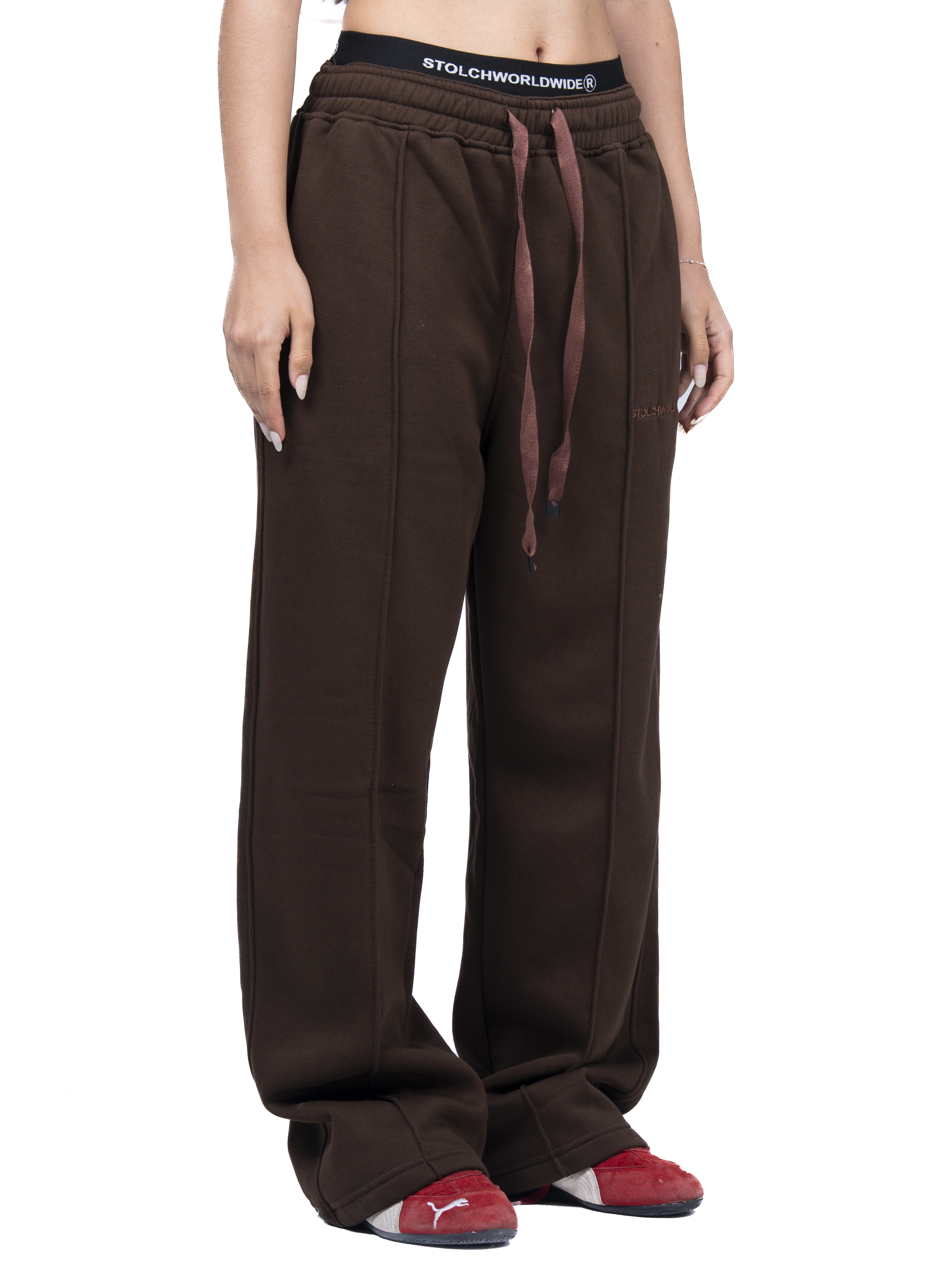 CORE SWEATPANTS IN BROWN
